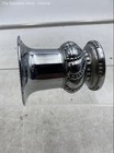 Silver Geometric Metal Cigarette Toothpick URN Art Deco Mini Candle Stick Holder — photo 2