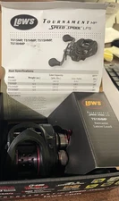 Lews Tournament MP TS1SHMP 7.5:1 GR Speed Spool BaitCast Reel Right Hand Retrive