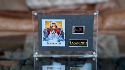 Labyrinth: Sarah - Genuine 35mm Film Cell - In stylish transparent stand - new