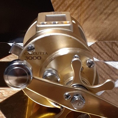 Shimano Calcutta Digitana SLS 3000 Boat Fishing Reel (Tai Rubber