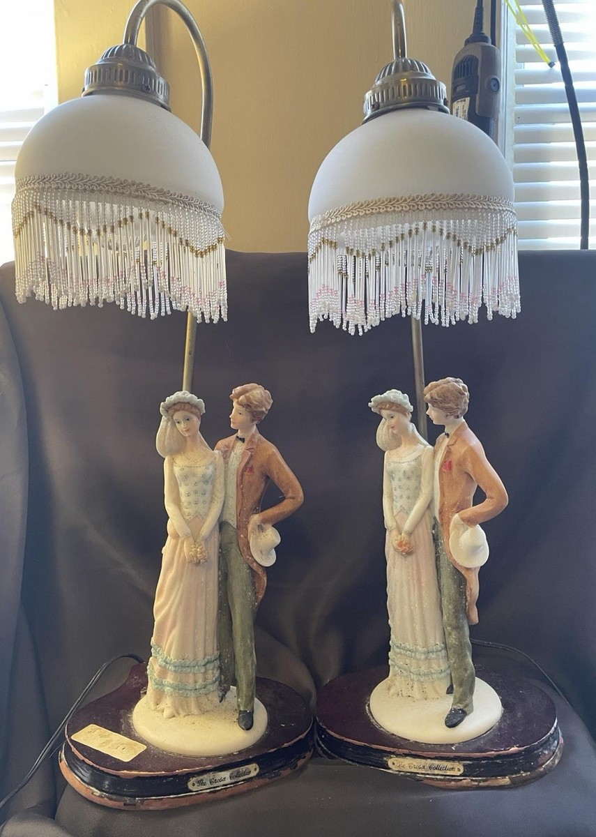 The Crosa Collection Vintage Victorian Style Lamp, The Romantic