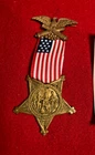 GAR VETERANS' MEMBERSHIP BADGE - GREAT CONDITION