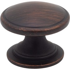 DesignPerfect DPA10R18KORB 10-Pack 1-1/4" Diameter Round Cabinet Knob