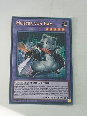 Yu-Gi-Oh Einzelkarte Meister von Ham bespielt