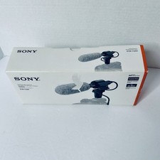 SONY Digital Camera Shotgun Microphone W Wind Screen ECM-CG60 New In Box