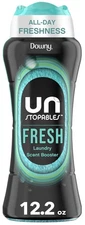 Downy Unstopables In-Wash Scent Booster Laundry Beads, Fresh Scent, 12.2 oz