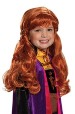 Brand New Frozen 2 Anna Child Wig