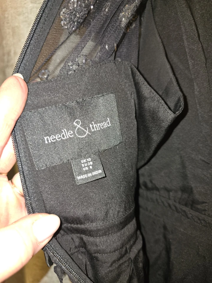 Needle & Thread Women's Sequin Maxi Dress UK Size 10 - Image 4 of 4