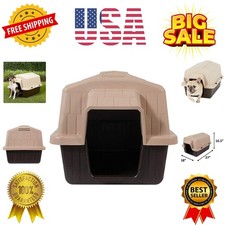 Aspen Pet Outdoor Dog House, Extra Small, For Pets Up to 15 Pounds,