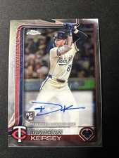 2025 Topps Chrome - Rookie Autographs DaShawn Keirsey Jr. #RA-DK (AU, RC)
