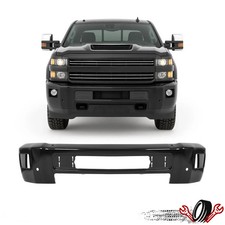For Chevrolet Silverado 2500 Hd 3500hd 2015-2019 Black Front Bumper Face Bar New