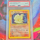 Pokemon TCG 1999 Ninetales 12/102 Base Set Holo Rare Pokemon PSA 8 EN