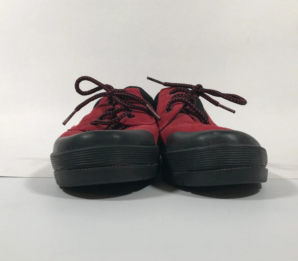 Zapatos con cordones de gamuza rojos y negros Aerosoles Oxford Files para mujer EE. UU. 10B (9) UK8 EU41 Foto 2 de 4