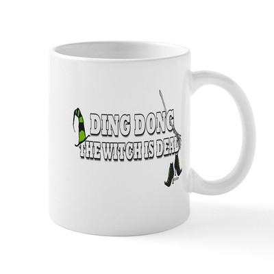 CafePress Ding Dong The Witch Is Dead Mug 11 oz Ceramic Mug (838925642)