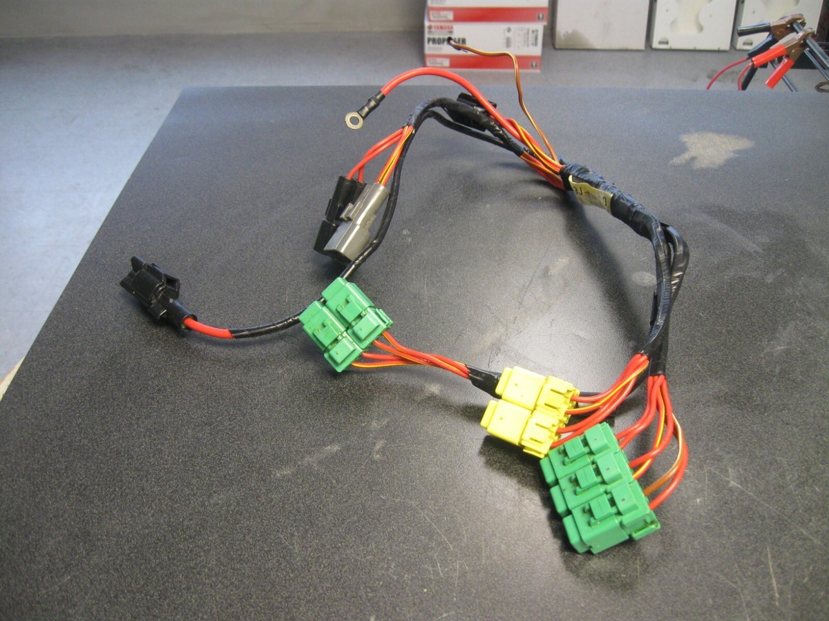 YAMAHA OUTBOARD F225 WIRE HARNESS 69J-8259N-10-00 SH4 | eBay