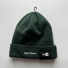 Supreme New Era Box Logo Beanie Green Dark Pine Red Box Logo