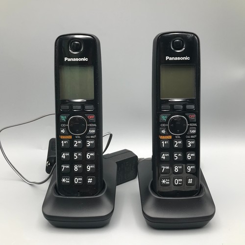Panasonic Cordless Handset KXTGA660 With Charging Dock PNLC1017 x 2
