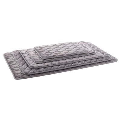 Flamingo Hundekissen Weimar rechteckig grau rutschfest waschbar Memory Foam
