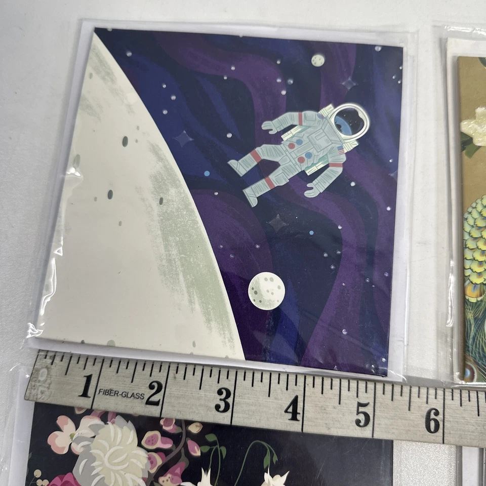 Treasures Pop-up Card The Original 4-PACK 4-Customizable Cards NEW All occasions - Image 3 of 4