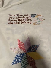 crosstisch quilt top 88x51