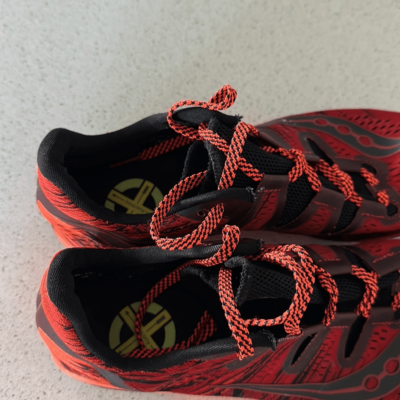 Saucony Men Cleats Carrera XC 3 Running Orange Red Black Track Spike 9 1/2 Shoe Saucony Men Cleats Carrera XC 3 Running Orange Red Black  main image 3