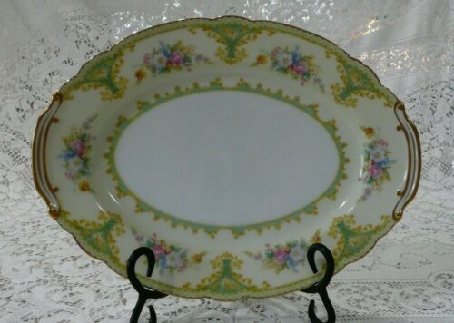 Stunning Noritake Romilly Serving Platter 11 3/4" - Picture 1 of 3