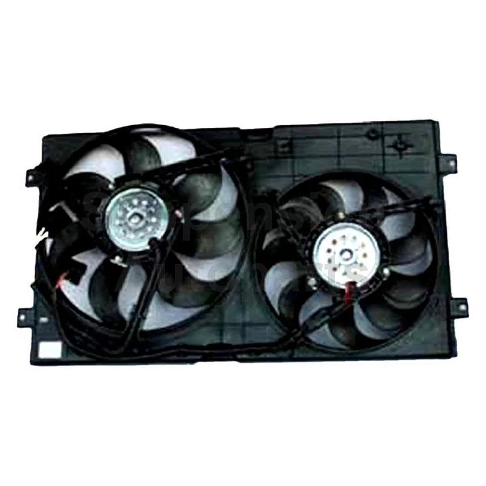 Ventilador de radiador y condensador doble TYC para Volkswagen Beetle_SU 2000 2001 2002 2003 Foto 2 de 4