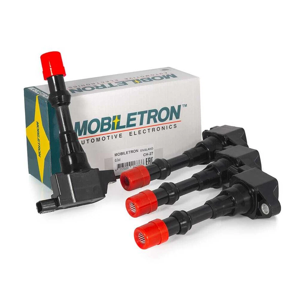 4 Pack of Mobiletron CH-27 Ignition Coil for Honda Jazz - Image 2 of 2