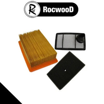 Fits Stihl TS400 Air Filter Set Pre Main And Inner Fits Cut Off Saw