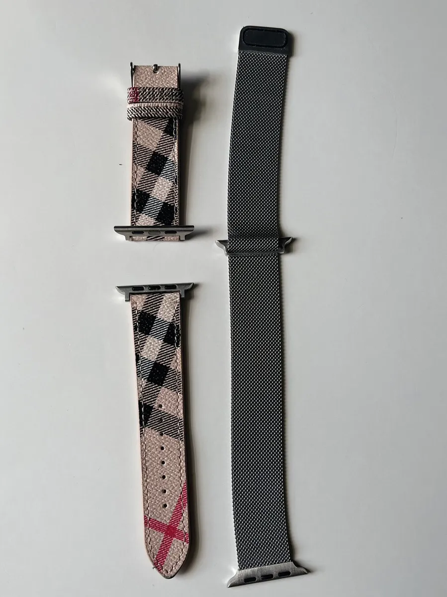 Magnetic and leather watch band for Apple Watch 42/44mm