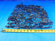 LOT OF MISC TOOLING HARDWARE SCREWS BOLTS WASHERS FASTENERS SPARE PARTS