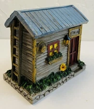 Dollhouse Garden Potting Shed Cottage Cabin Outdoor Decorative