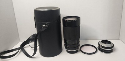 AT-X 35-200mm Zoom Lens Bundle w/ Case, Hoya 67mm Filter & 2x Teleconverter