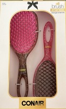 Conair Brush Detangle and Style Hair Brush Set W/ FAST DRY BRUSH FOR ALL HAIR