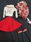 Wonderful Vintage 1960s Barbie Mattel #0876 Cheerleader Outfit Super Condition