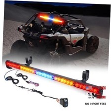 30 Inch UTV RZR LED Chase Strobe Light Bar, w/Running Turn Signal G4-RYBYR