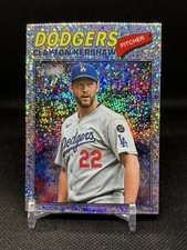 2026 Topps Heritage Clayton Kershaw #190 Chrome Silver Sparkle Dodgers SP