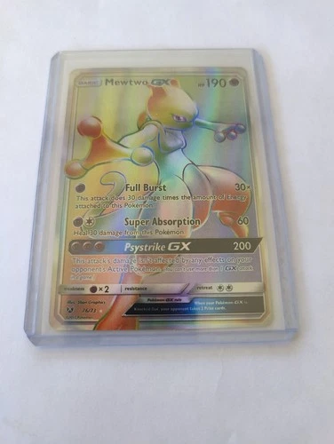 Mewtwo GX (Secret) 76/73 Shining Legends Holo NM