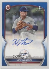 2023 Bowman Paper Prospect Blue Border 67/150 Nick Nastrini #PPA-NN Auto 13qg