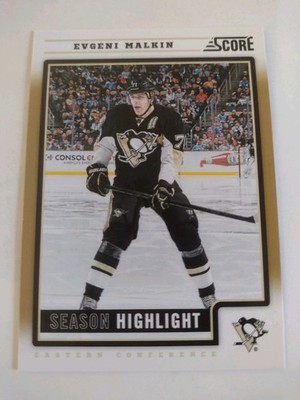 2012-13 Score Gold Rush Season Highlights #27 Evgeni Malkin