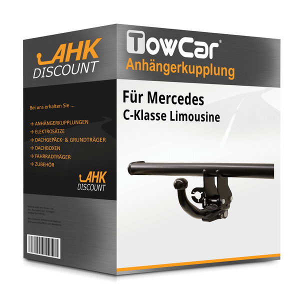 für Mercedes C-Klasse Limousine 03.2021-Jetzt Towcar AnhäNgerkupplung Abnehmbar-image