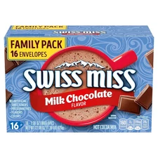 ( 2 Pack ) Swiss Miss Hot Cocoa Mix, Milk Chocolate Flavor, Family Pack, ( Total