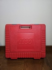Vintage 1985 LEGO Red Storage Case Carrying B...