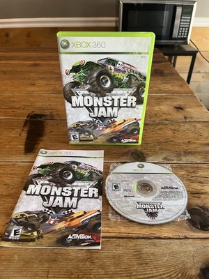 Monster Jam Microsoft Xbox 360 Complete CIB W/ Manual Excellent Shape 