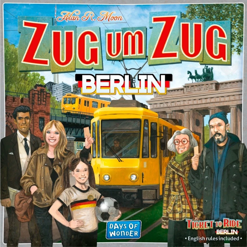 Zug um Zug: Berlin - Asmodee DOWD0033 - (Spielzeug / Gesellschaftsspiel) - Bild 3 von 4
