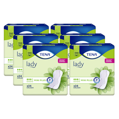 Tena Lady MINI PLUS, 6x24 Stück SPARPAKET