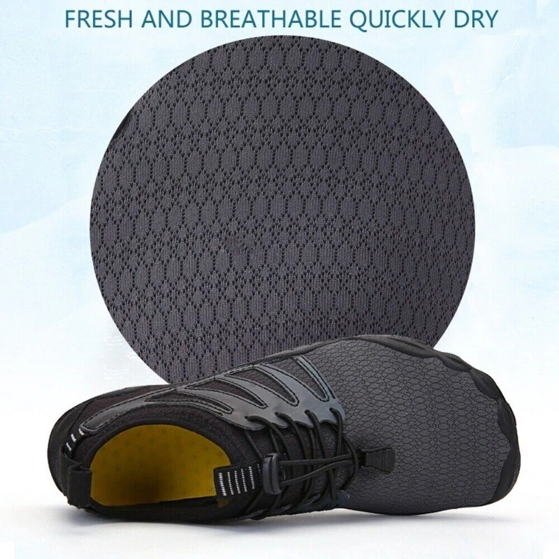 Water Shoes Quick Dry Barefoot for Swim Diving Surf Aqua Sport Beach Vacation - Image 4 of 4