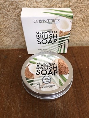 New Cinema Secrets Vegan Makeup Brush Cleaner 3.5 Oz Pro Cosmetics OffWhite Film