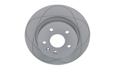 2x ATE PowerDisc Disque de frein Arrière pour OPEL Mokka / Mokka X (J13) 268,0mm