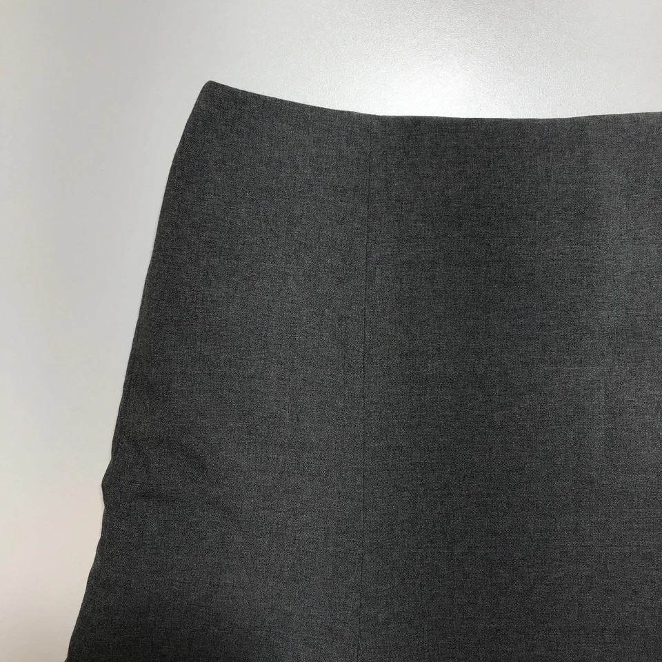 Saia Gap A-Line Feminina 10 Mistura de Lã Elástica Tecido Cintura Alta Terno Vestido Separado - Imagem 3 de 4